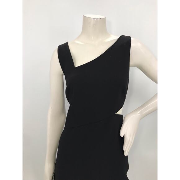 Likely Black Cut Out Sleeveless Mini Dress Size 8 - Picture 3 of 13